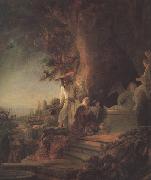 REMBRANDT Harmenszoon van Rijn Christ appearing to Mary Magdalen (mk33) oil painting picture wholesale